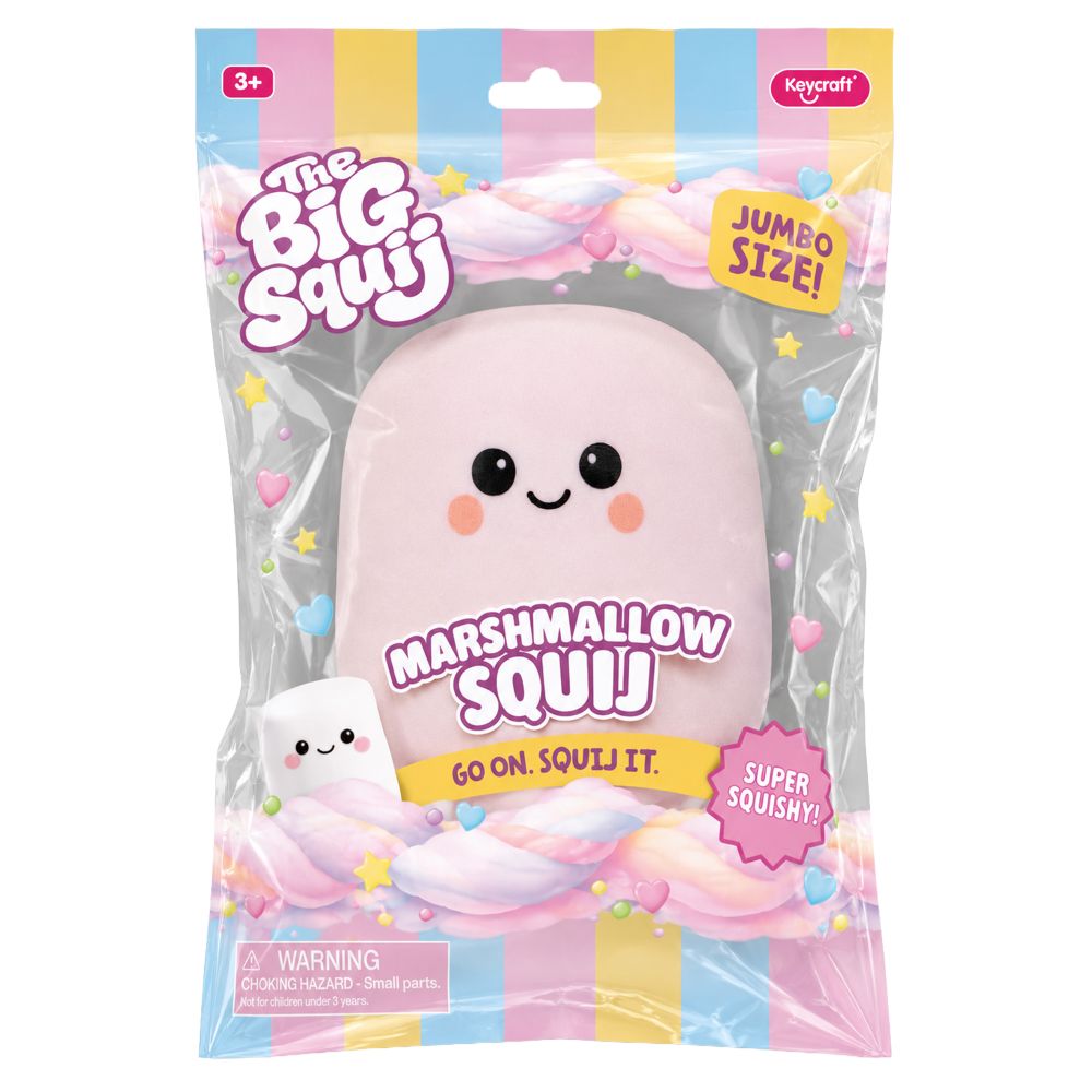 The Big Squij Marshmallow Slow-Rise Squishy Toy