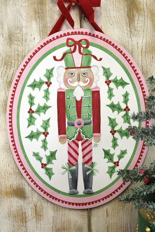 Oval Nutcracker Wall Décor