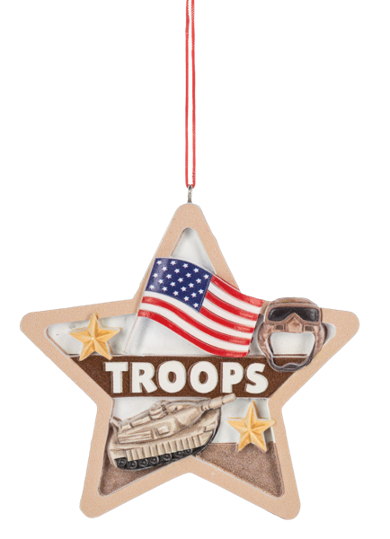 Star Military Ornaments