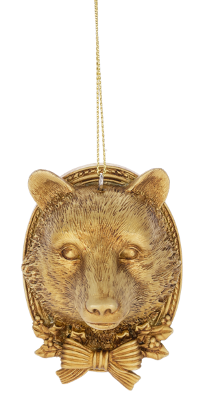 Woodland Animal Bust Ornaments