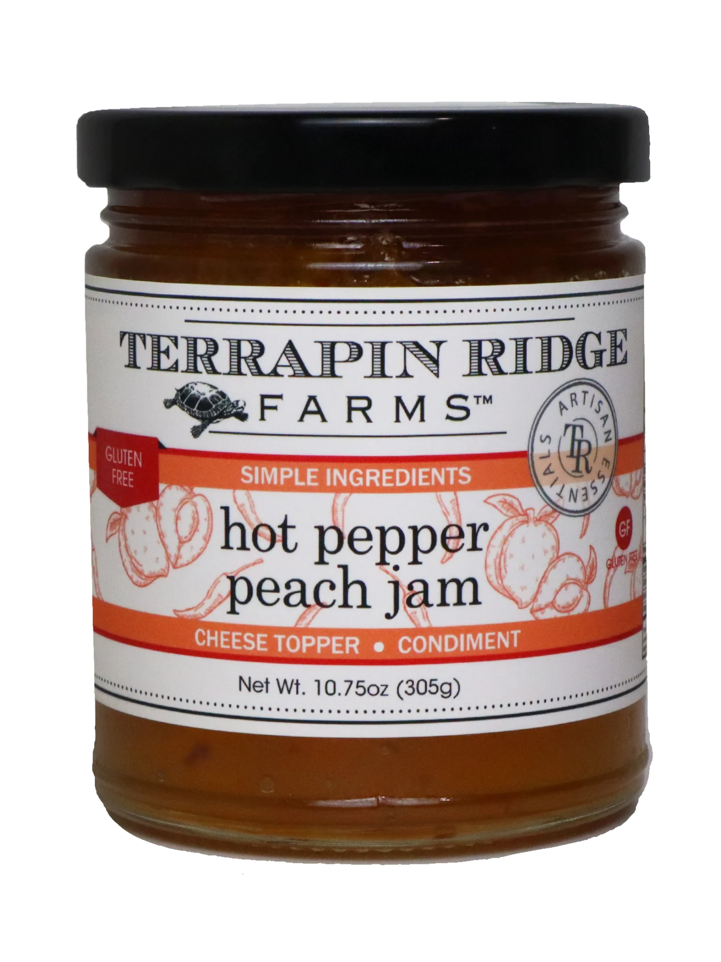 Terrapin Ridge Hot Pepper Peach Jam