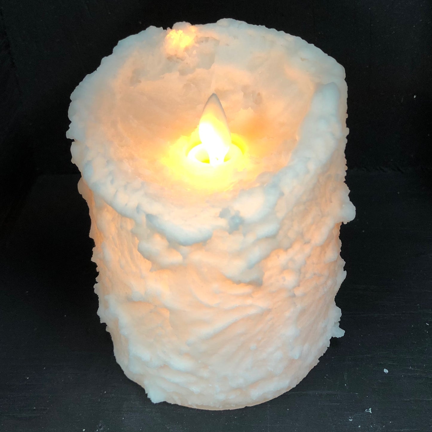 3 x 4 Bumpy White Moving Flame CQ110