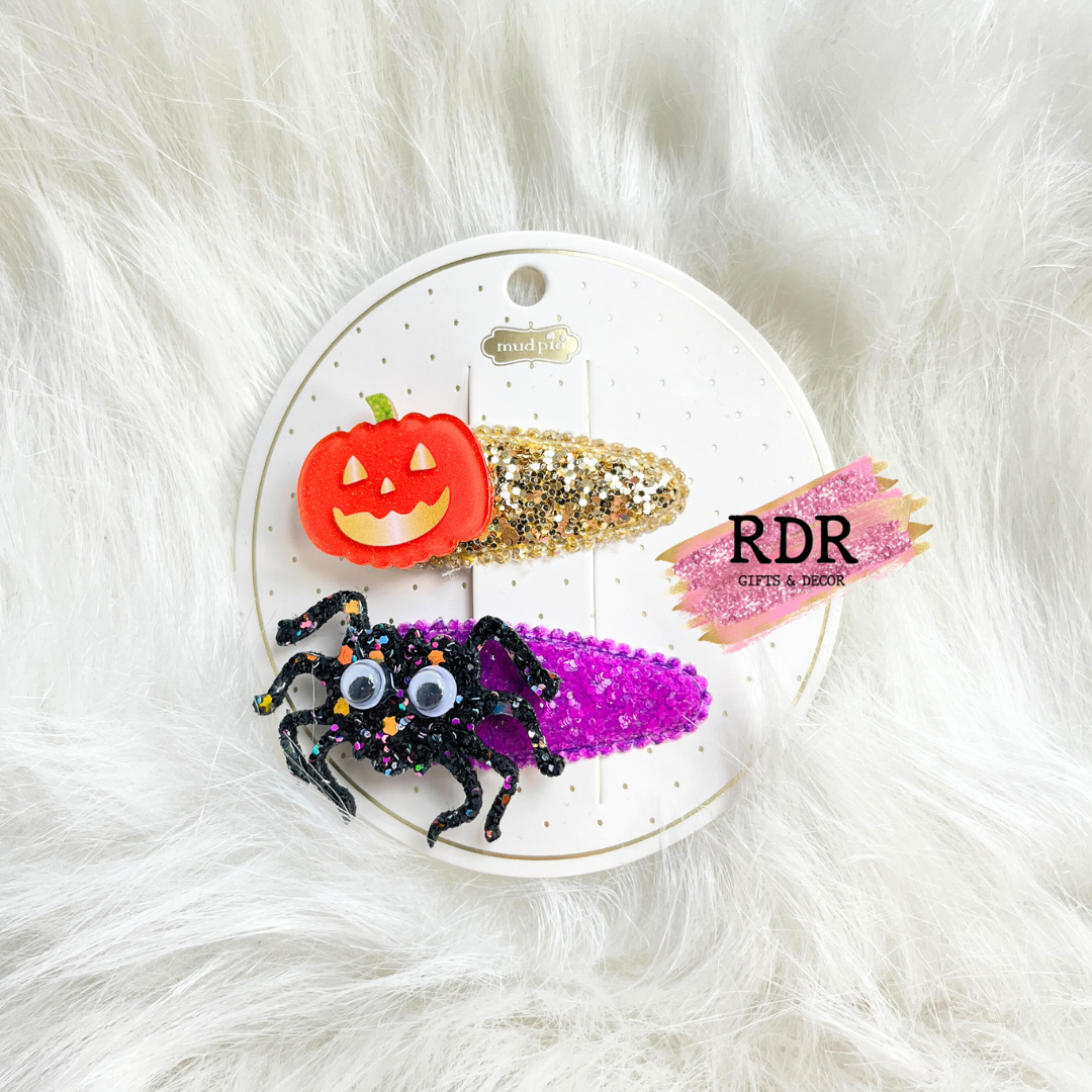 Mud Pie Girl Halloween Hair Clips