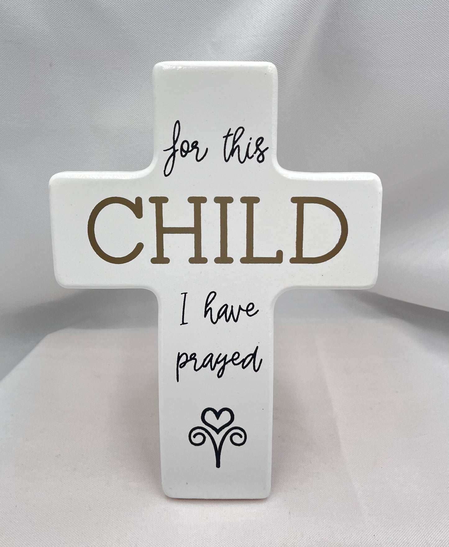 Wood Table Top Cross