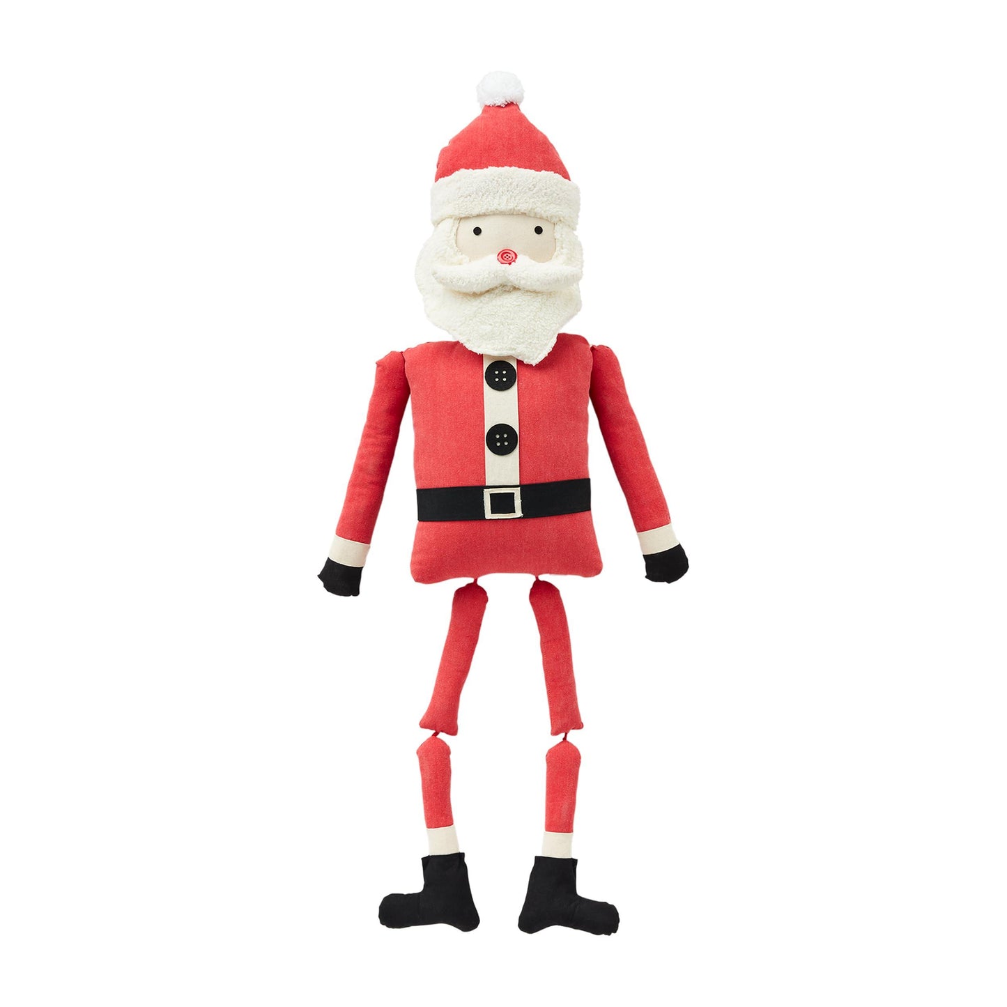 Mud Pie Stuffed Santa Table Sitters