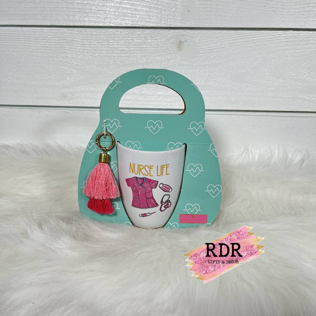 Simply Southern Mug & Keychain Gift Set