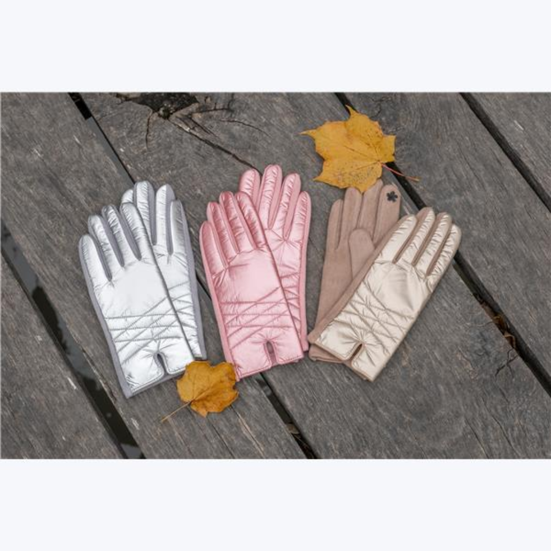 Quilted Puffer Gloves