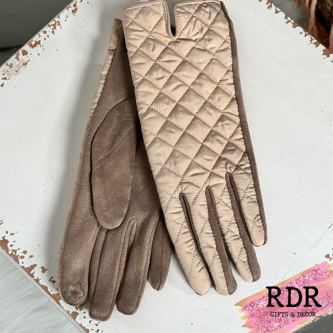 Frankie Quilted Gloves