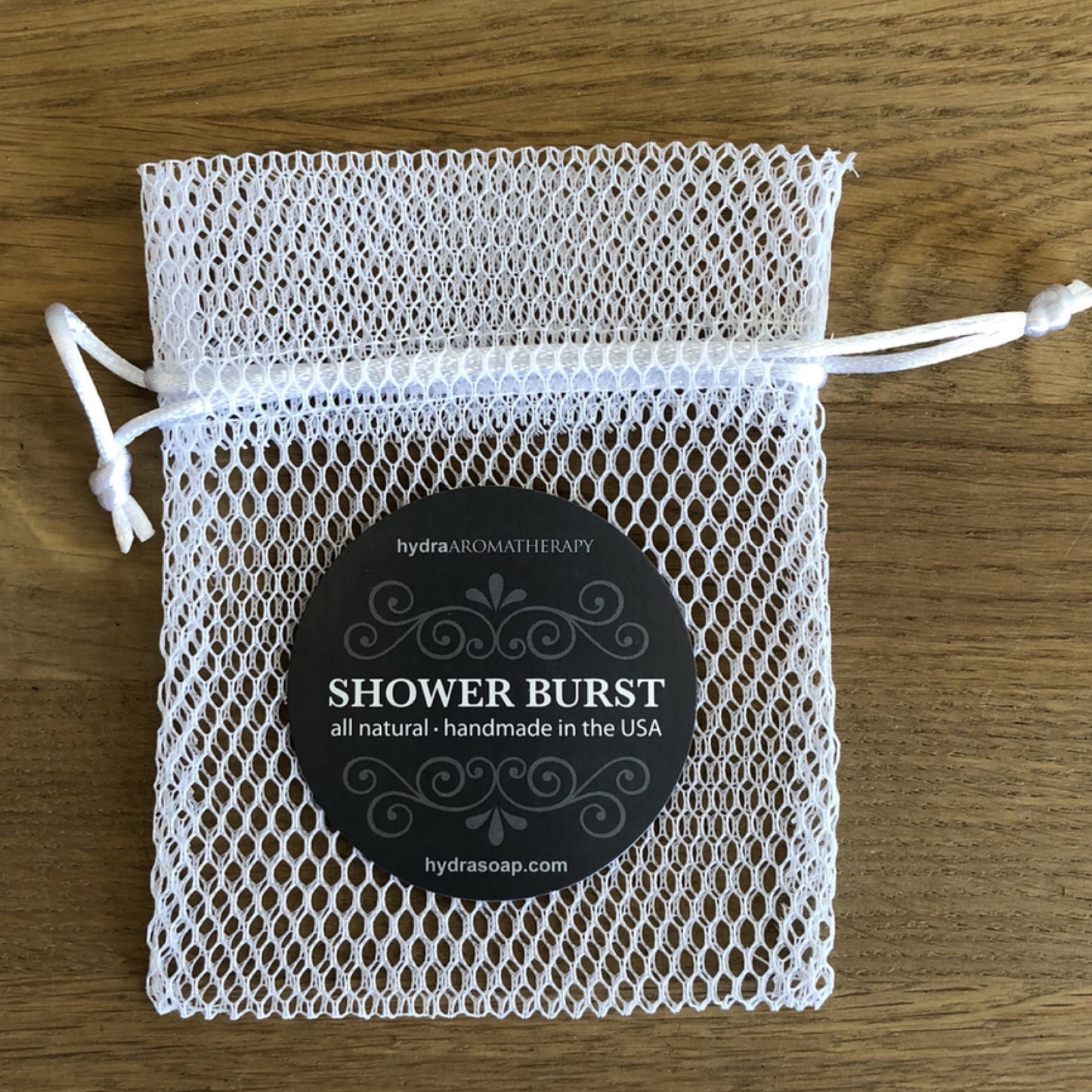 White Sachet For Shower Bursts