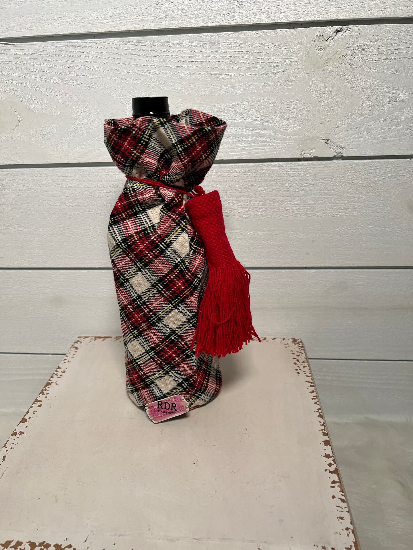 Mud Pie Christmas Wine Bag