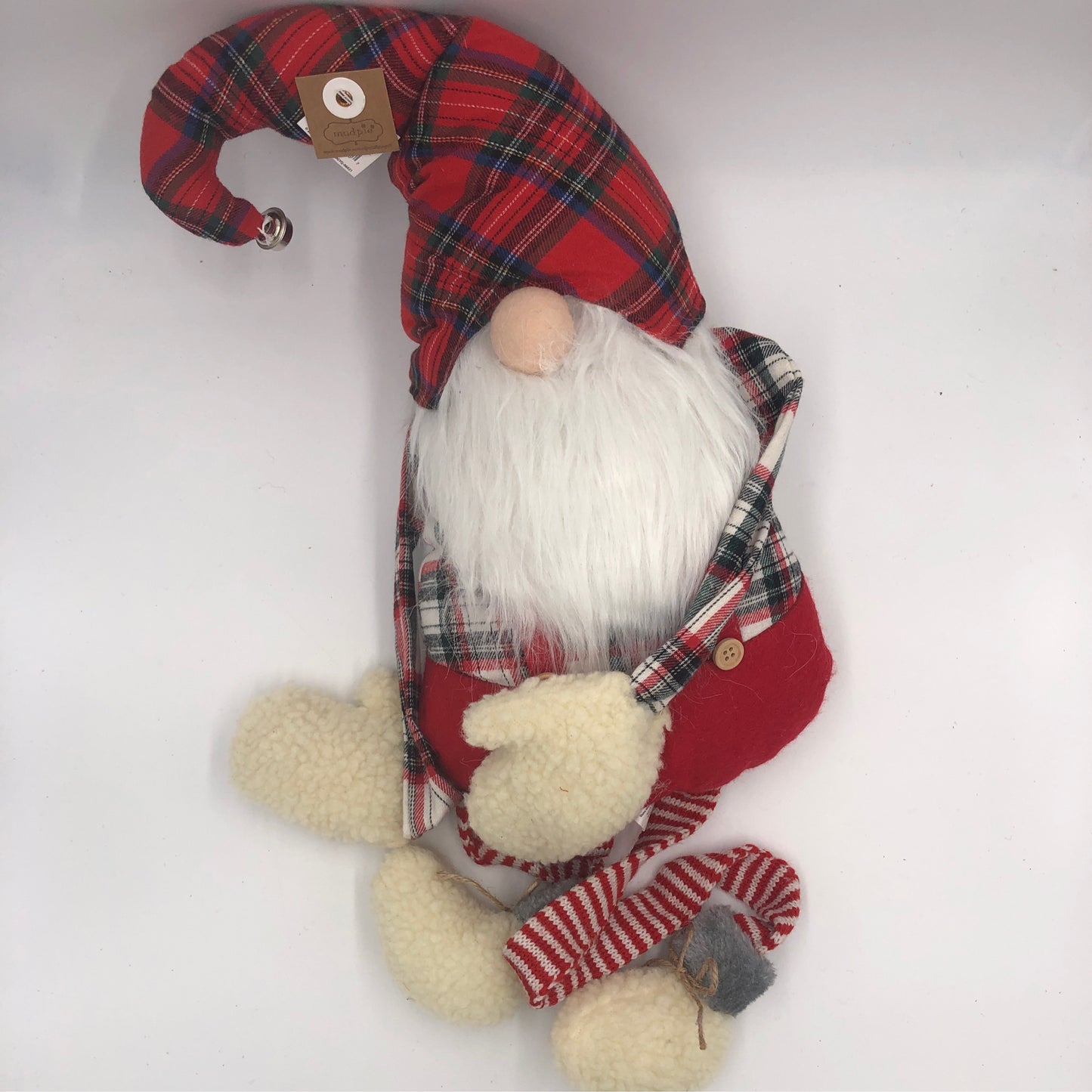 Tartan XL Dangle Arm Gnome