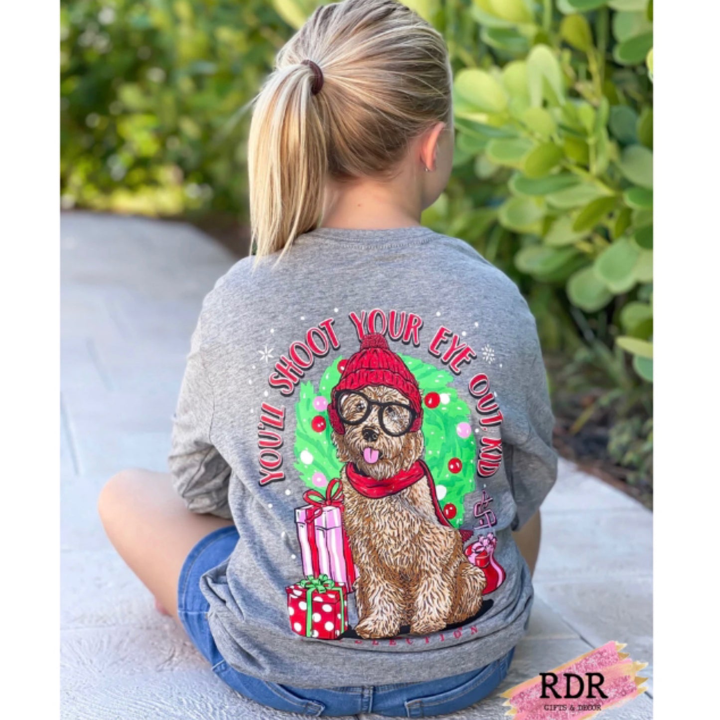 Simply Southern Youth Long Sleeve Kid Tee - Grey