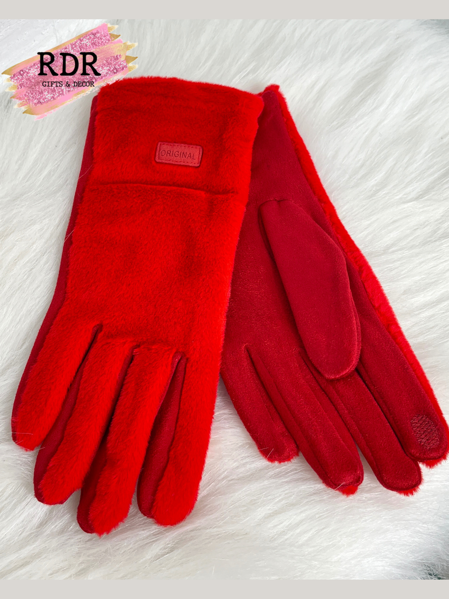 Soft Faux Fur Gloves