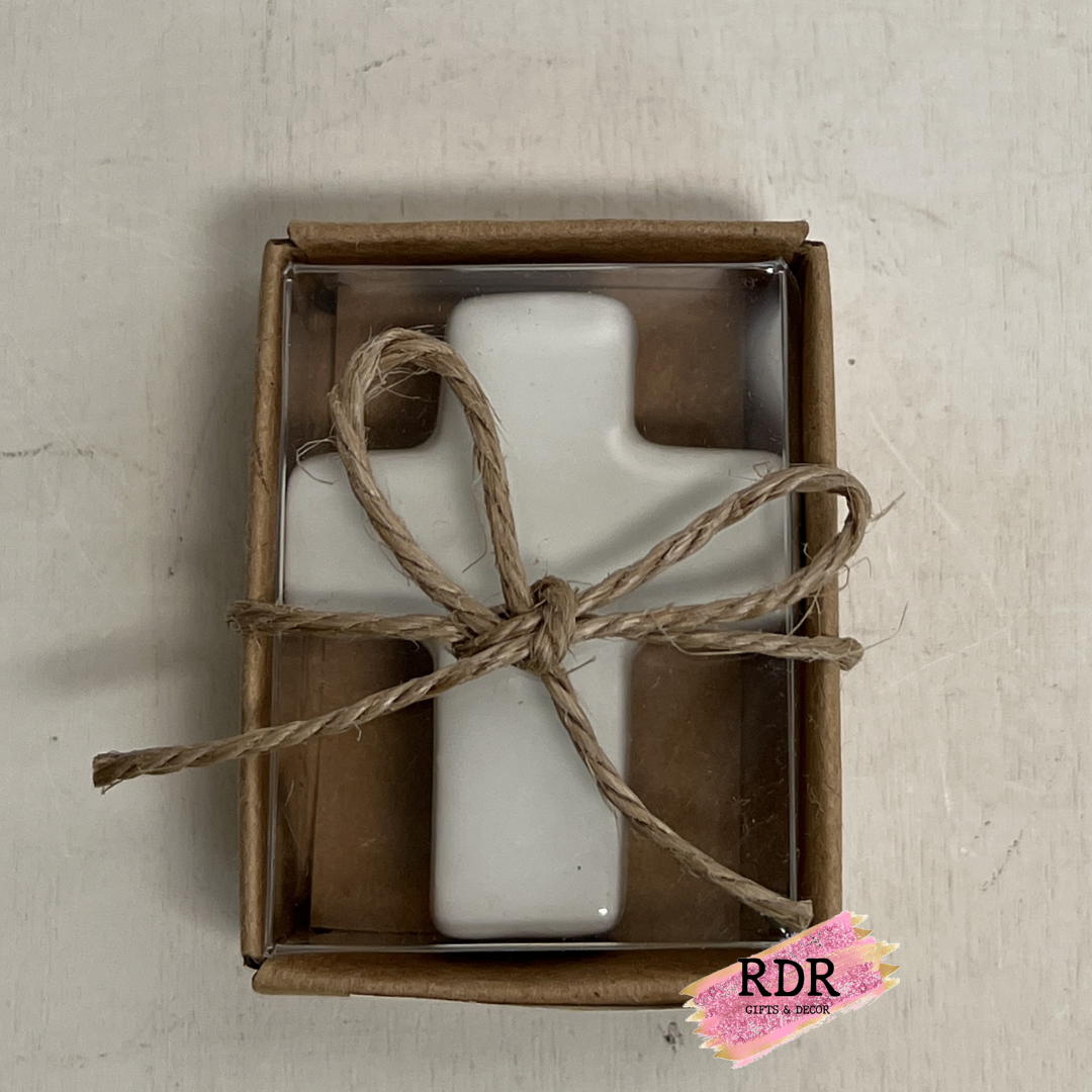 Ceramic Faith Pocket Figure