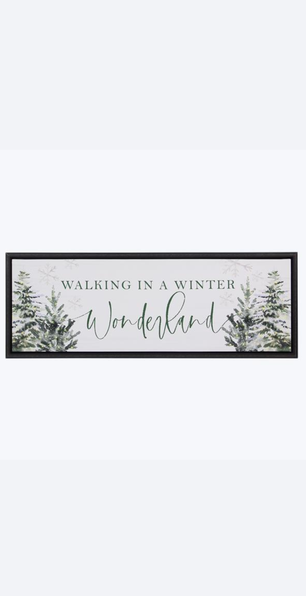 Walking In Wonderland Framed Canvas