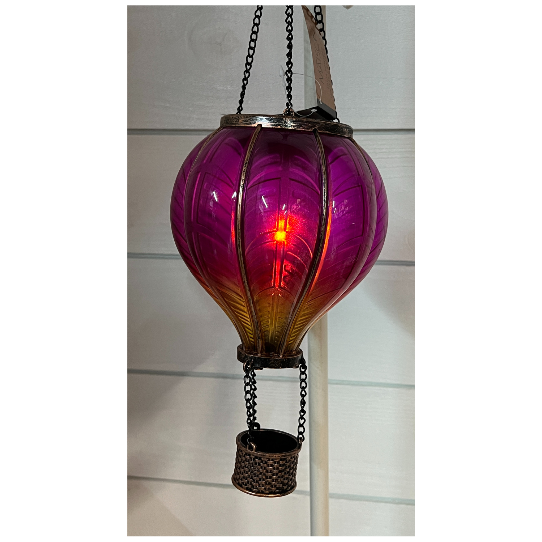 Solar Hanging Hot Air Balloon Light