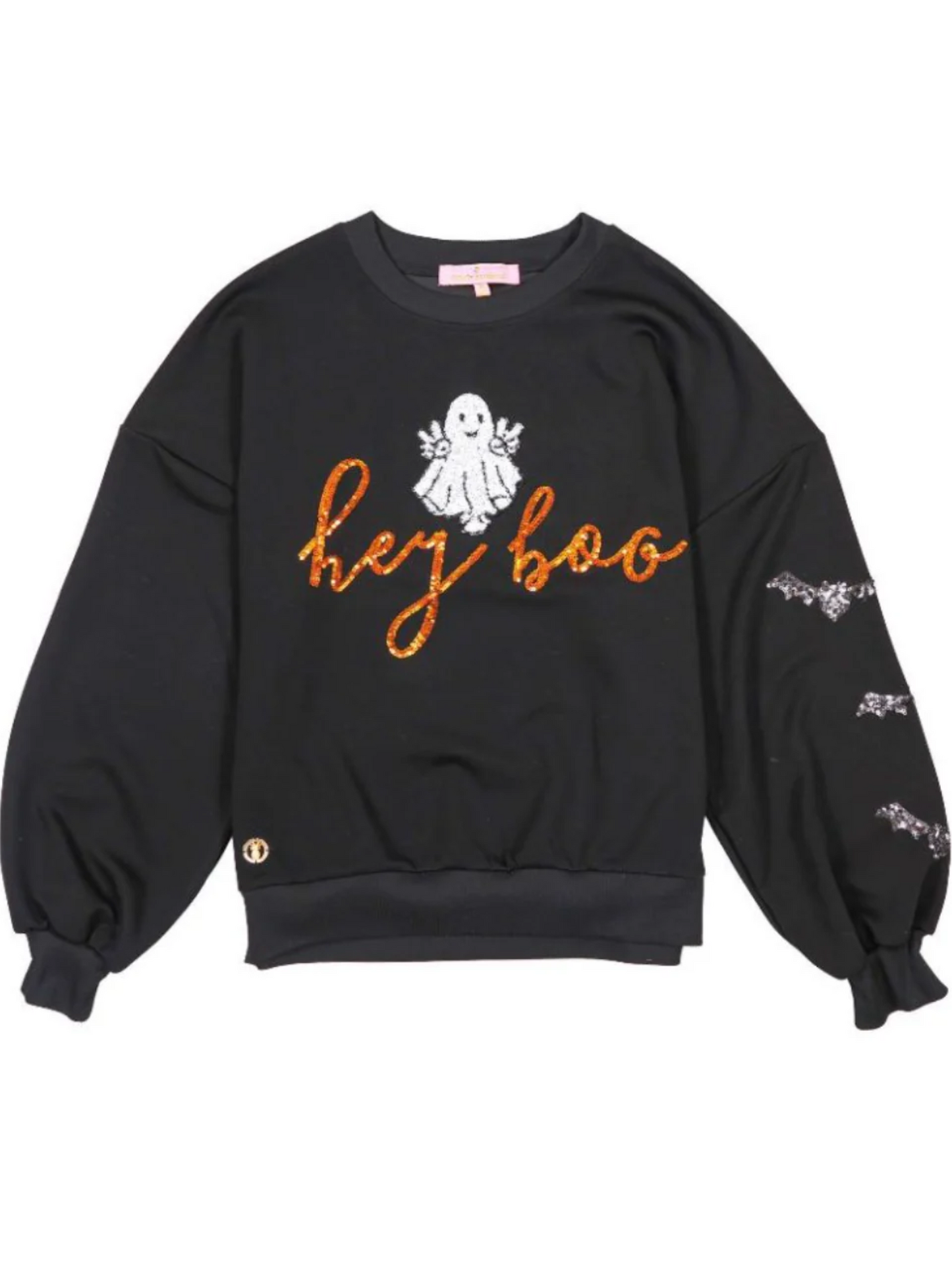 Simply Southern Crew Sequin Ghost