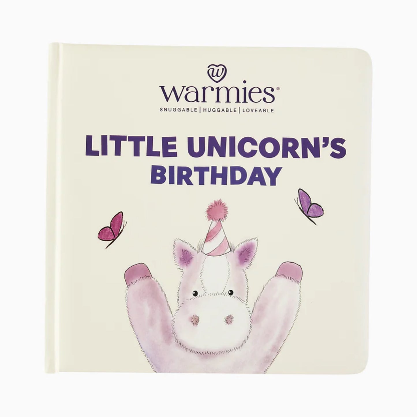 Little Unicorns Warmie Birthday Book