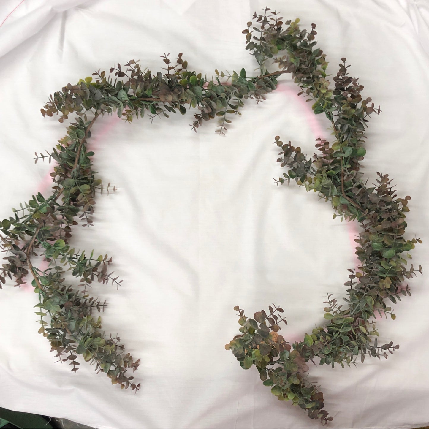 70" Grey/Purple Eucalyptus Garland