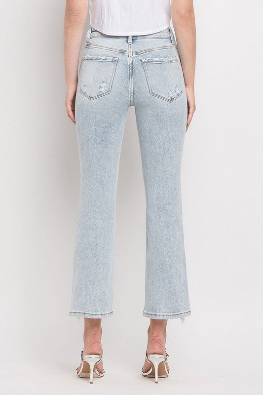 Lovervet Light High Rise Kick Flare Jeans