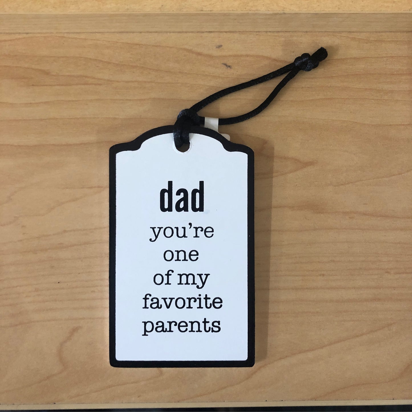 Dad Favorite Parent Gift Tag
