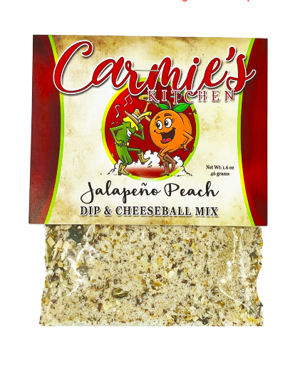 Carmie's Jalapeno Peach Dip & Cheeseball Mix