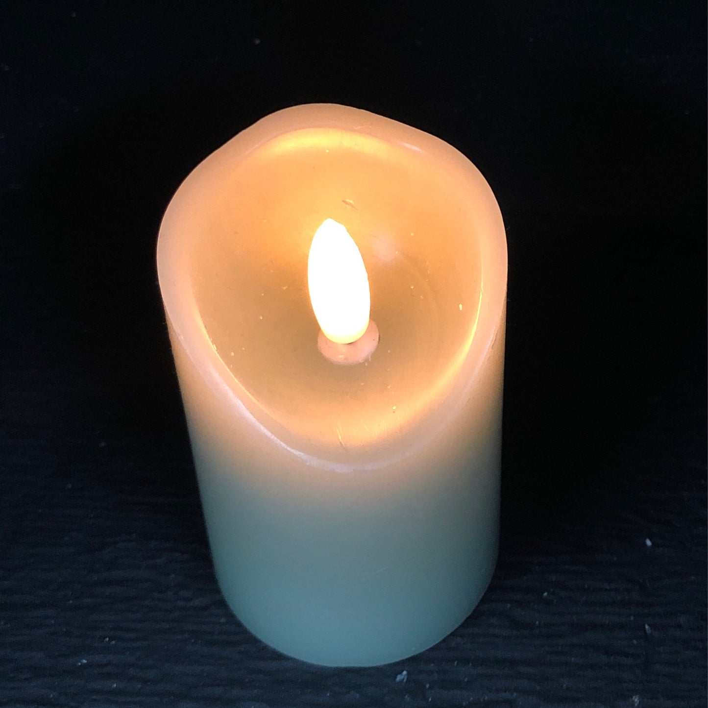 3" Green Flameless Candle