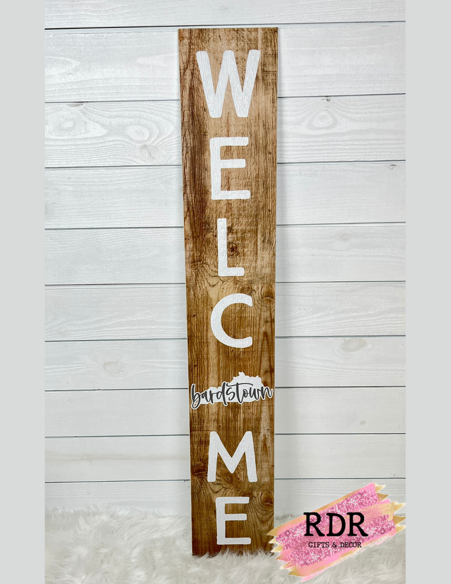 Welcome Porch Board- Bardstown