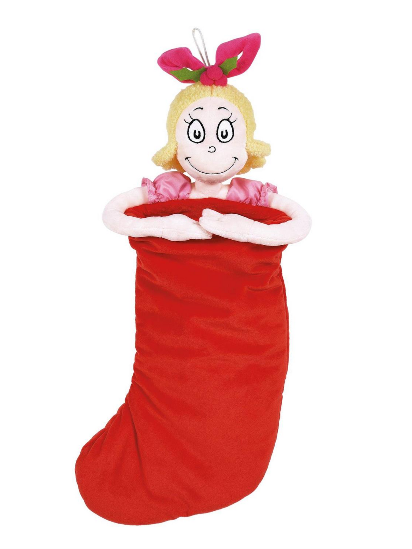 Dr. Seuss' The Grinch Plush Christmas Stockings