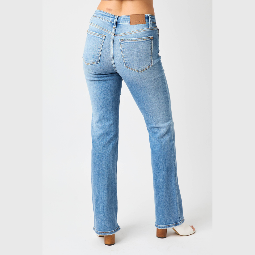Judy Blue MR Vintage Medium Wash Bootcut Jeans