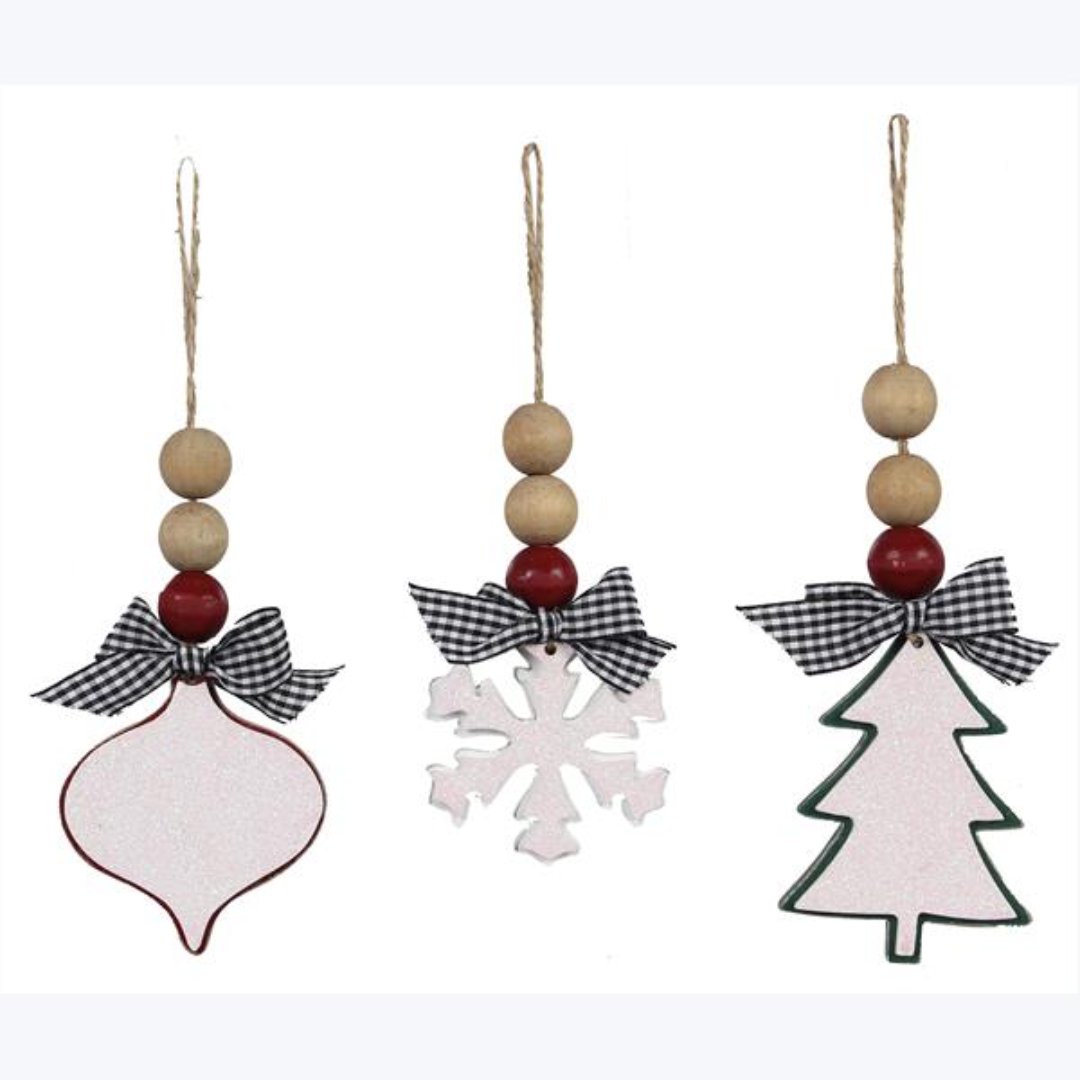 Wood Christmas Ornaments