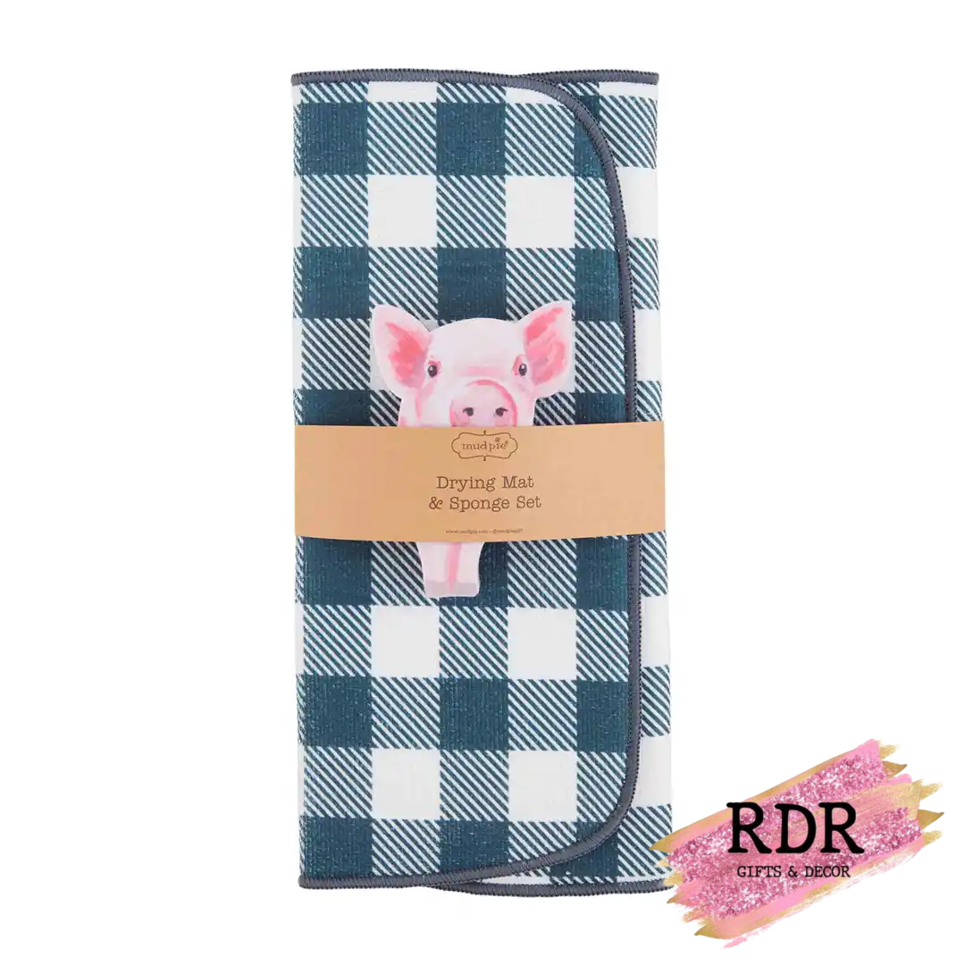 Drying Mat and Sponge Set