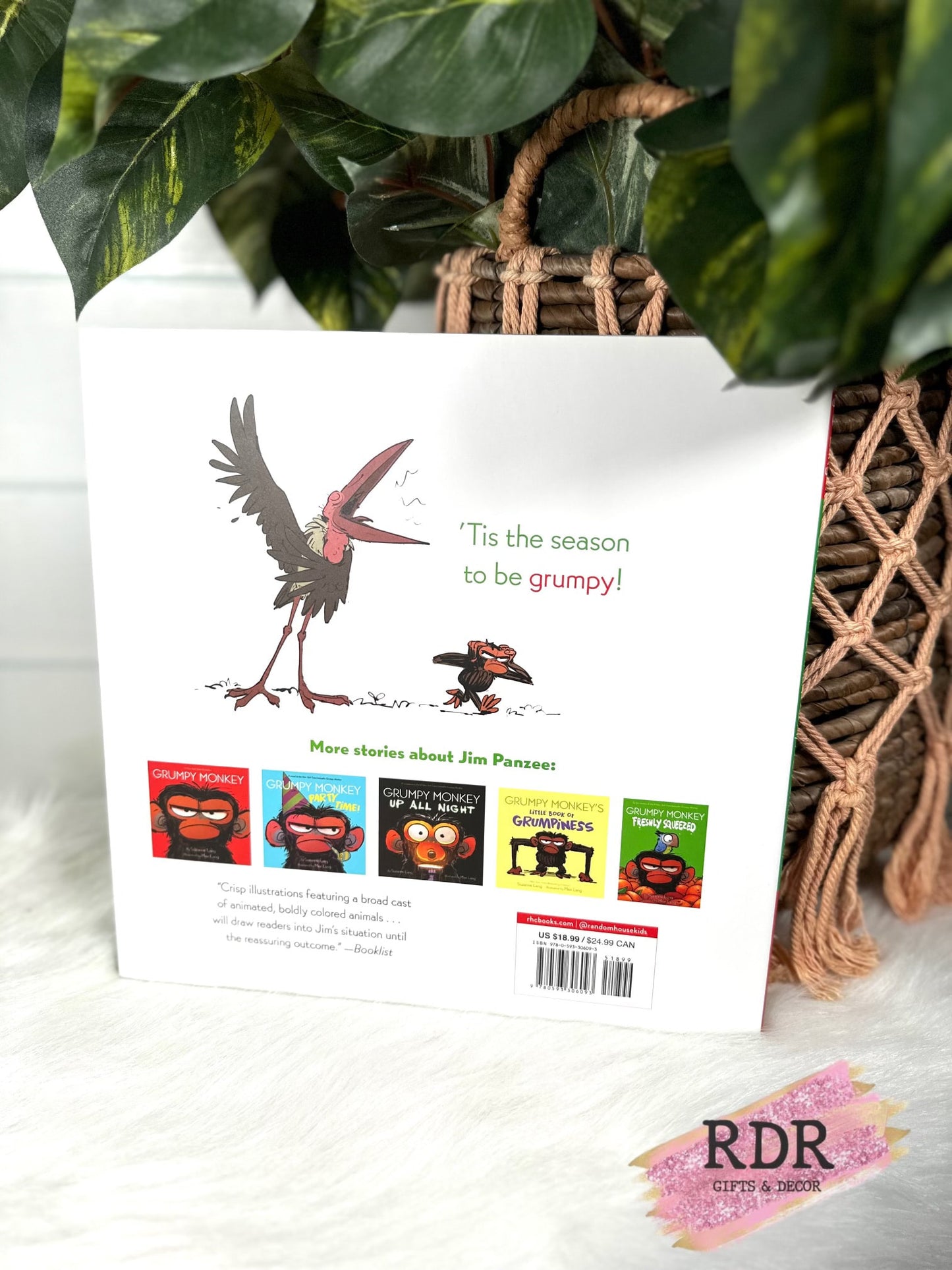 Grumpy Monkey Oh, No! Christmas