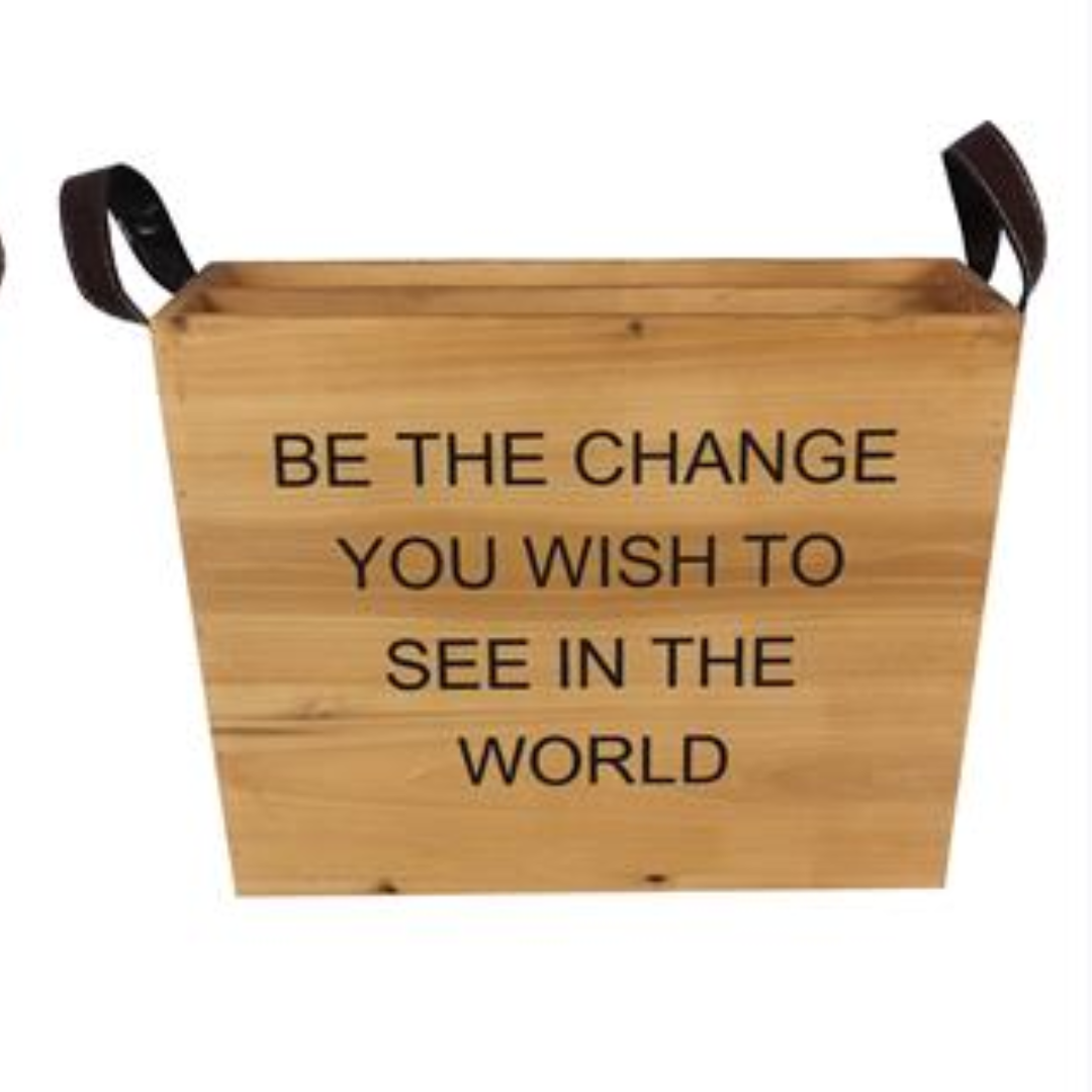 Wooden Divided Organizer