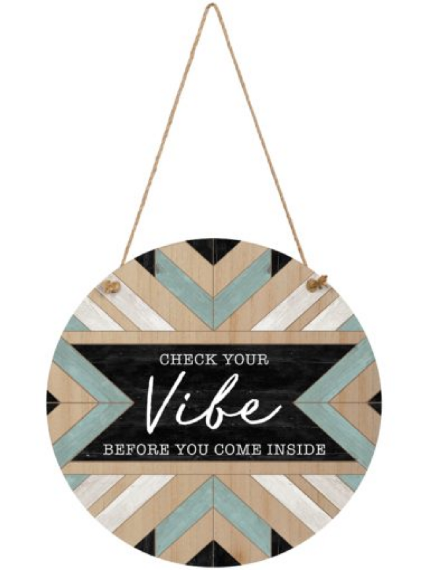 Check Your Vibe Wall Decor