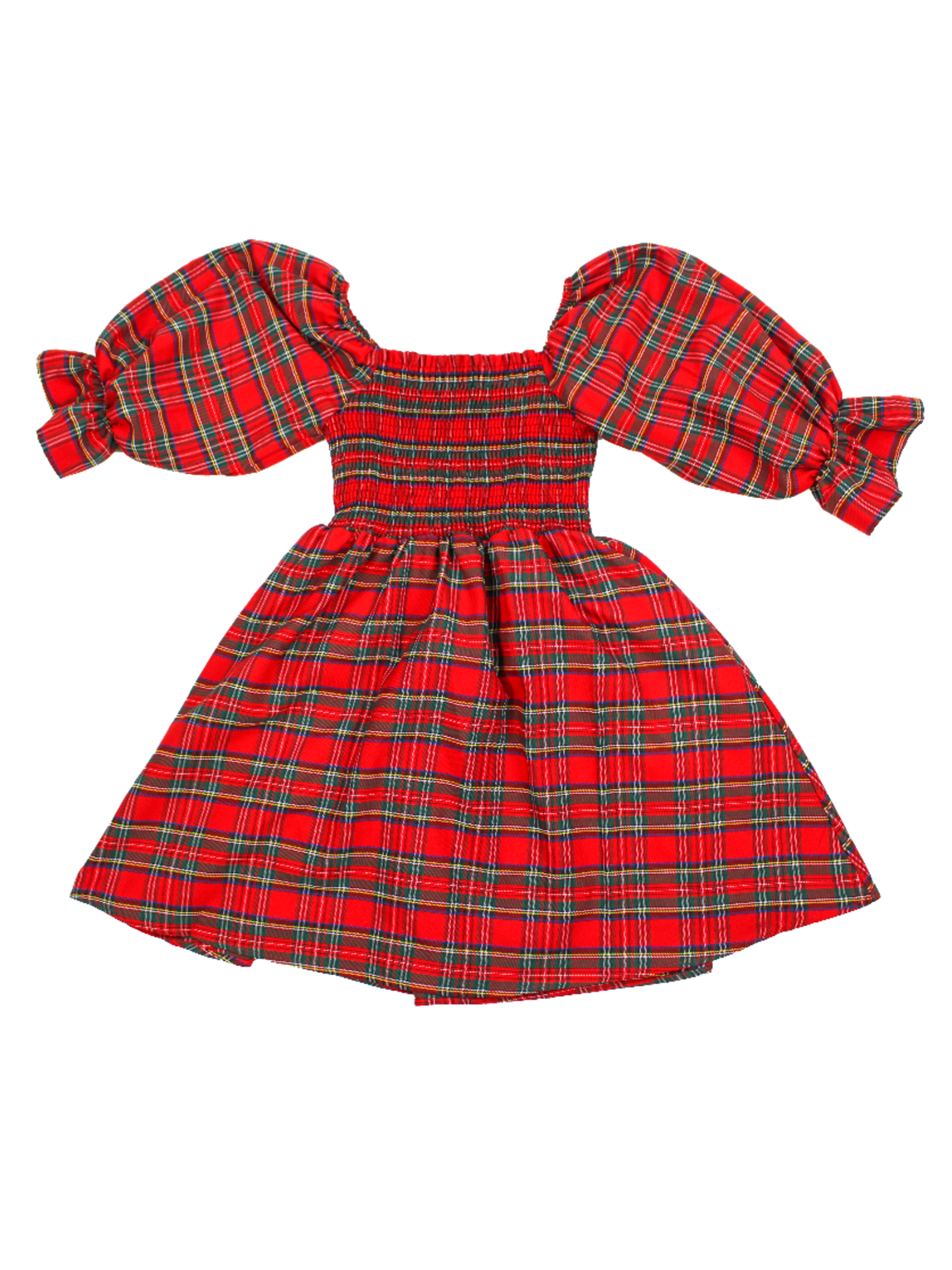 Simply Southern Plaid Holiday Dress- Youth Large Simply Southern Plaid Holiday Dress- Youth Large