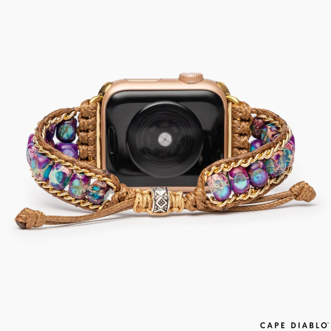 Cape Diablo Moonlight Jasper Apple Watch Strap
