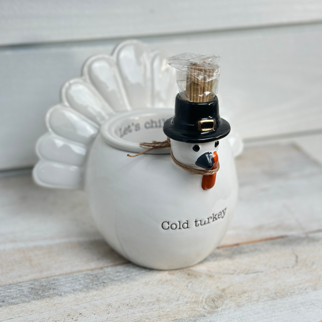 Mud Pie Turkey Warm Chill Tidbit