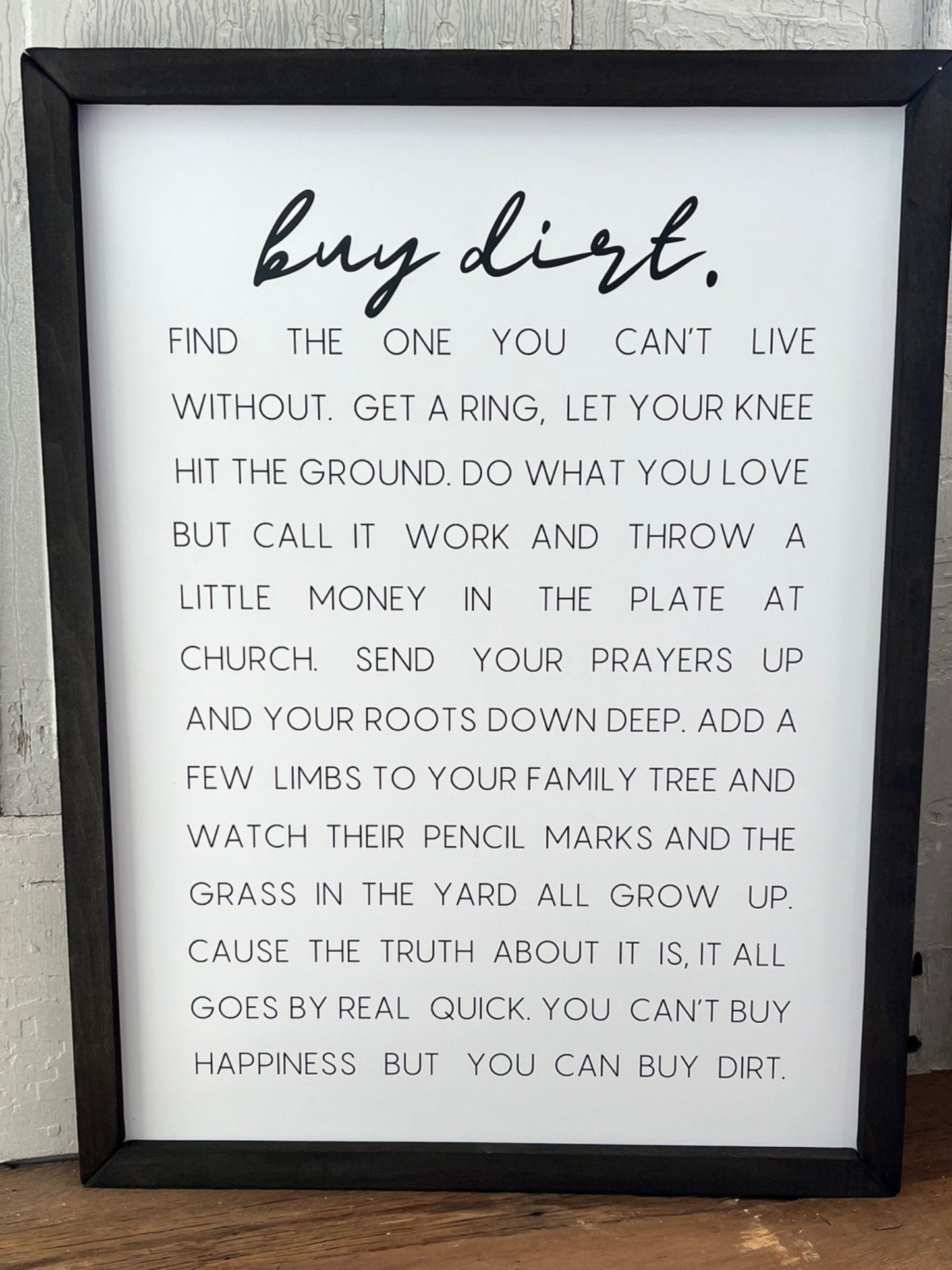 Buy Dirt Box Frame Picture