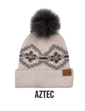 Simply Southern Fuzzy Beanies With Pom