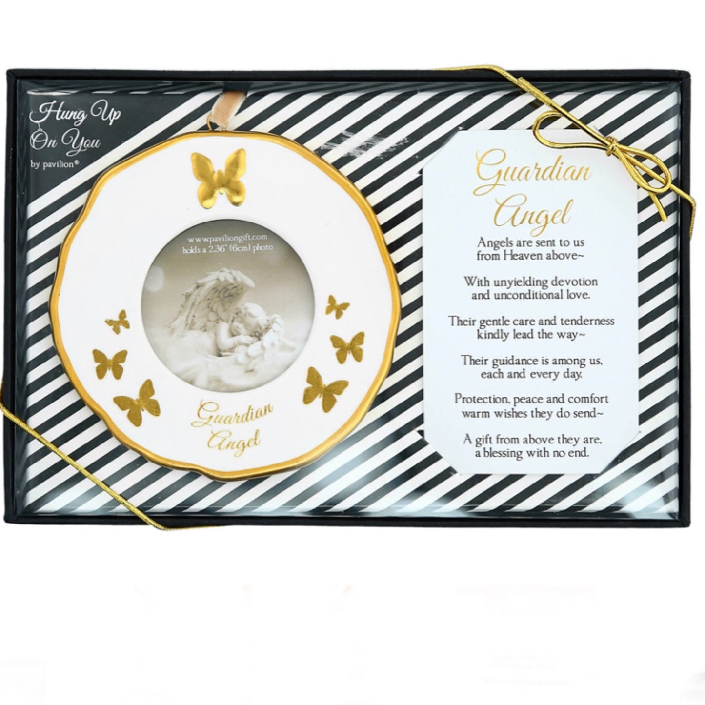 Guardian Angel Photo Frame Ornament