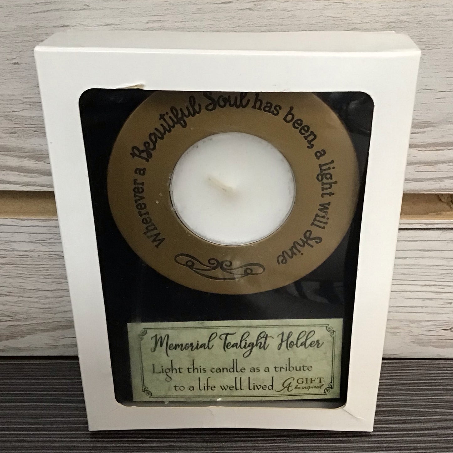 Memorial Tealight Holder