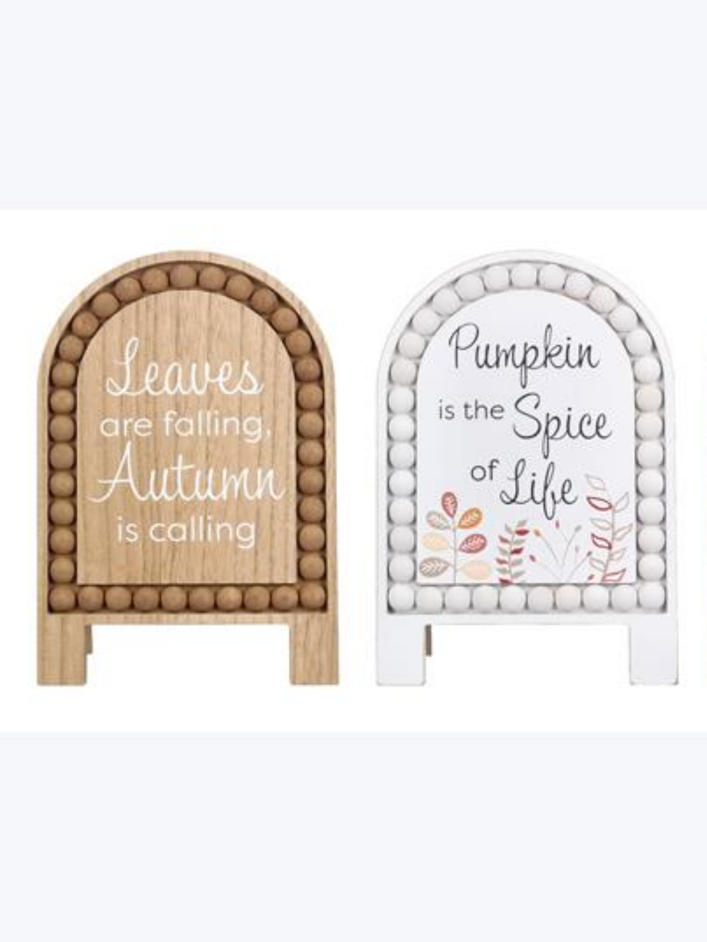 Wooden Boho Table Top Sign