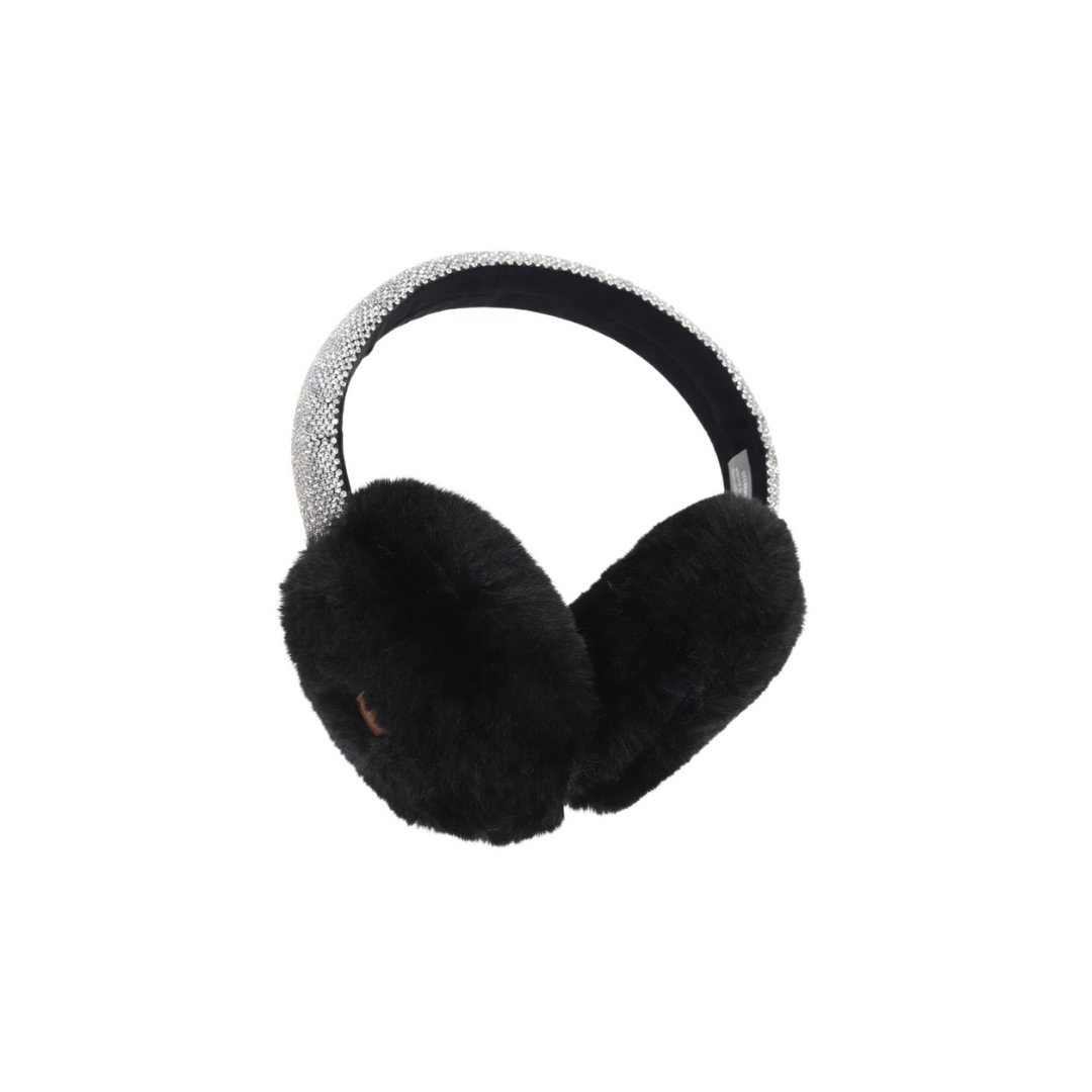 Faux Fur Rhinestone Band Earmuff