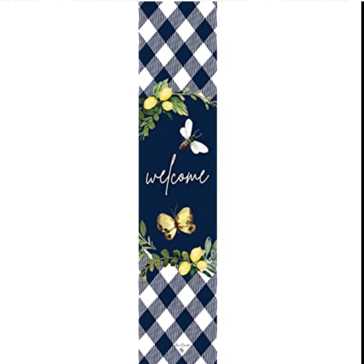 Lemon Welcome Yard Expression