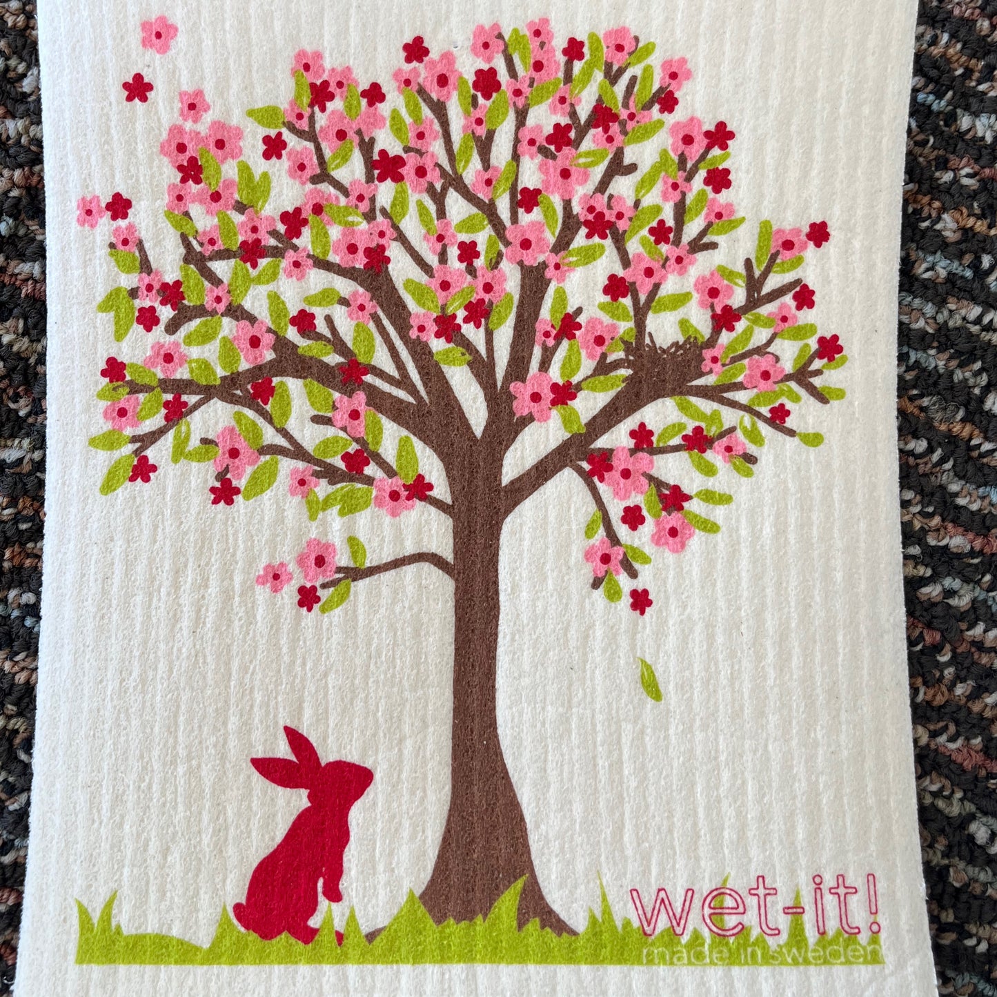 Wet It Spring Tree/Bunny