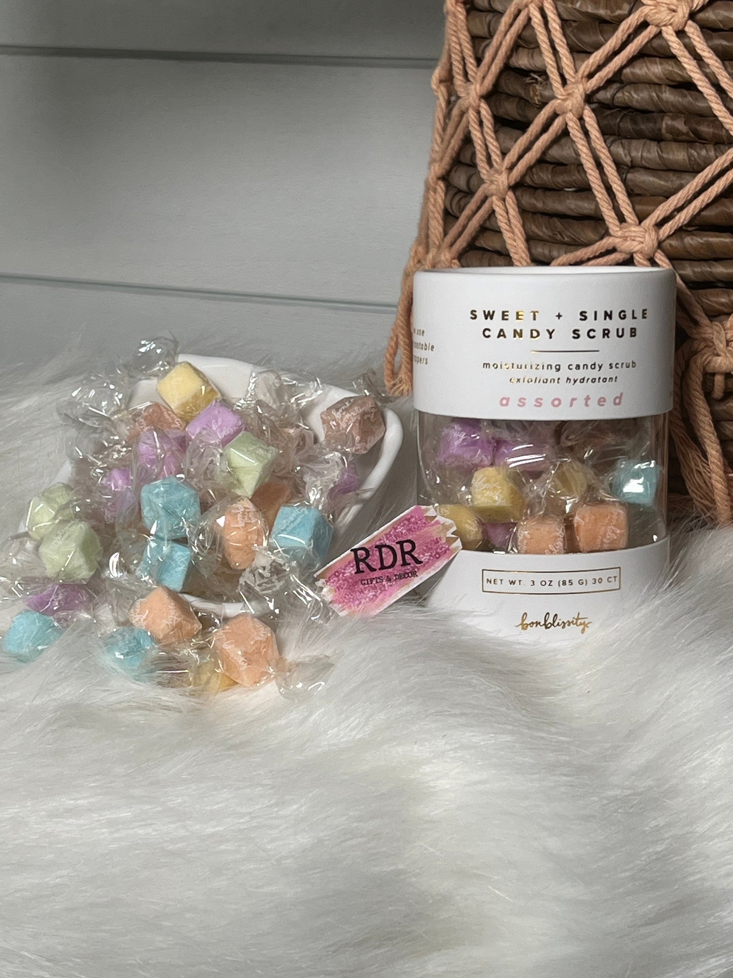 Bonblissity Sweet and Single Assorted Candy Scrubs