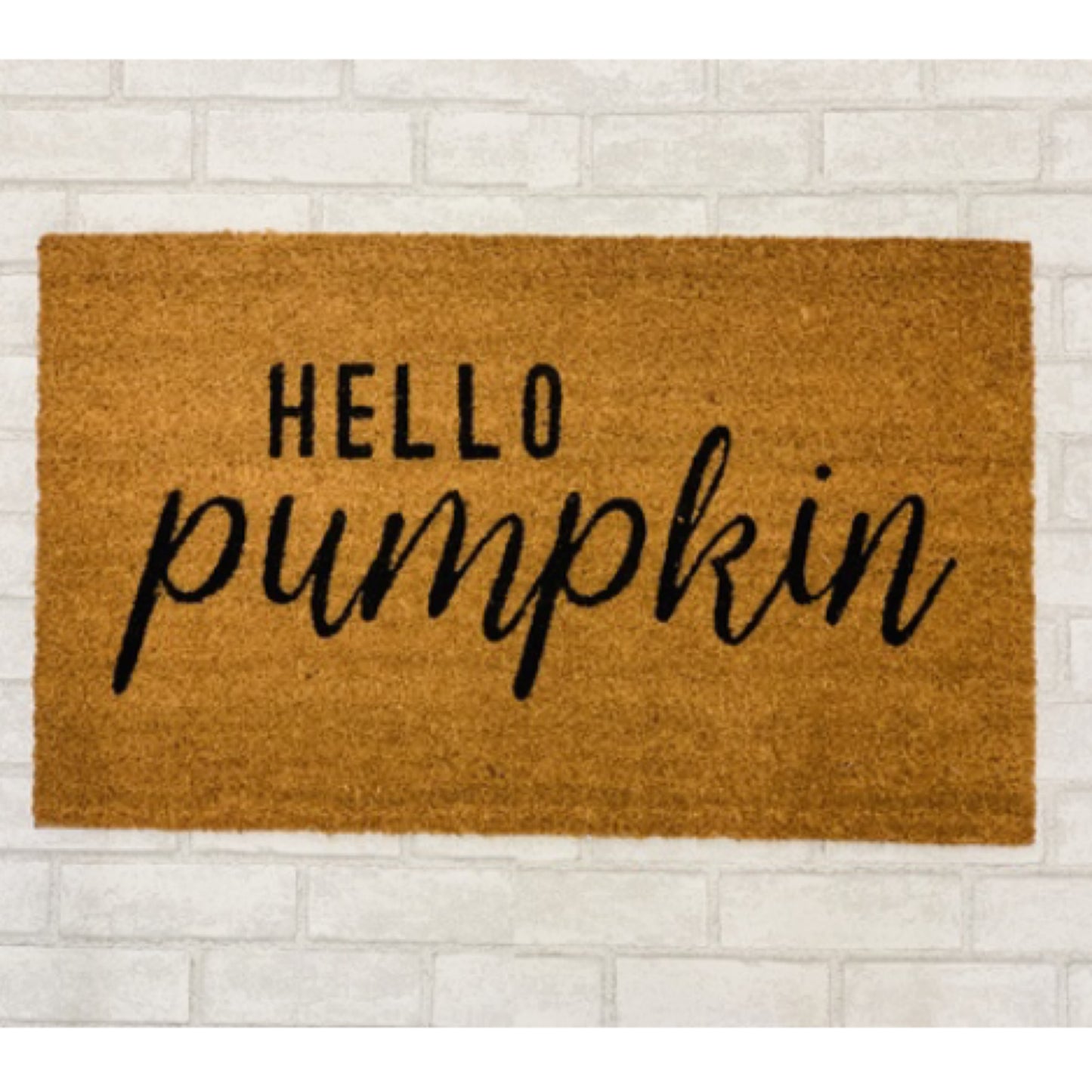 Hello Pumpkin Fall Doormat