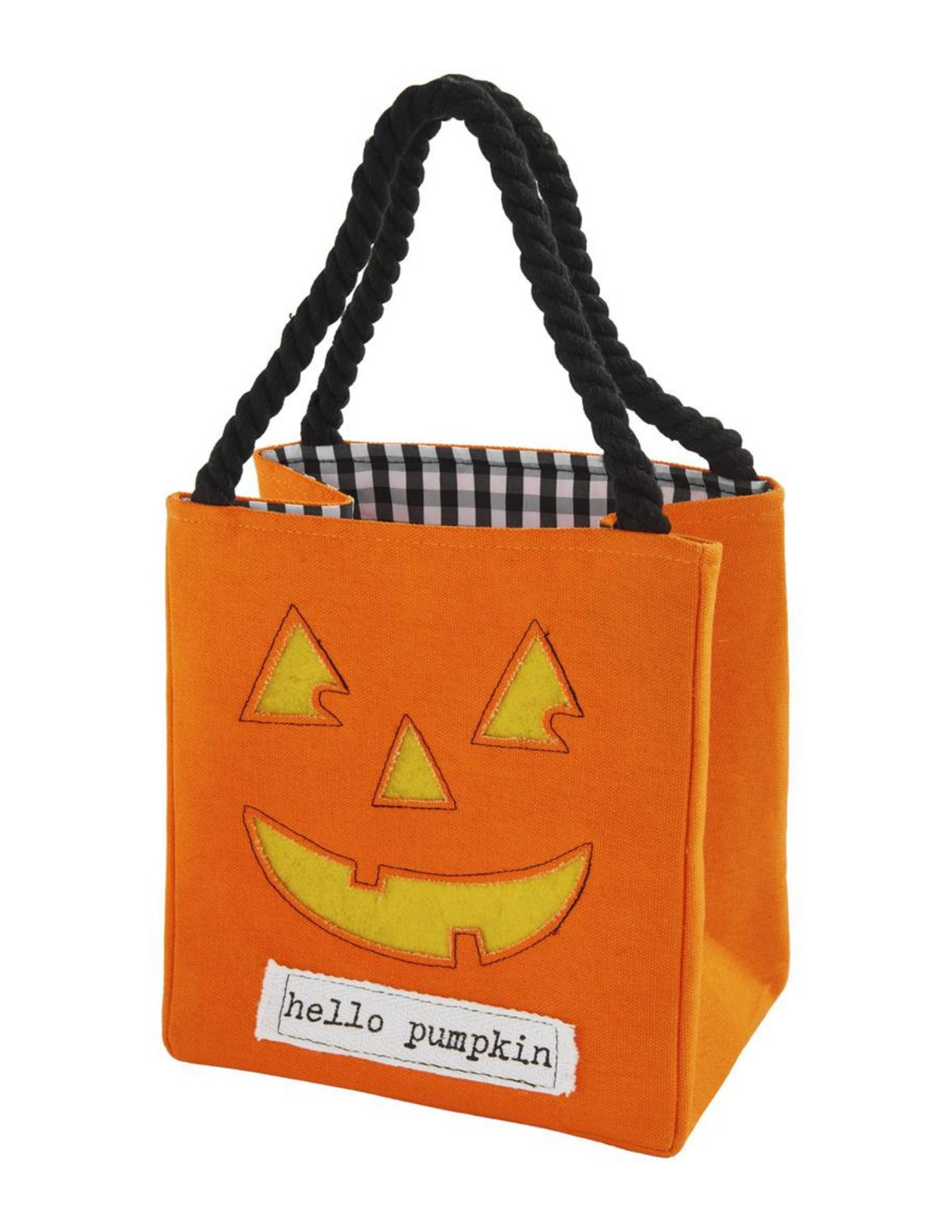 Mud Pie Children's Halloween LED Light Up Treat-or-Treat Candy Bag