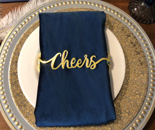 Cheers Napkin Wrap